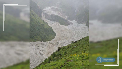 हिमपहिरोले थुन्यो बोक्सीखोला